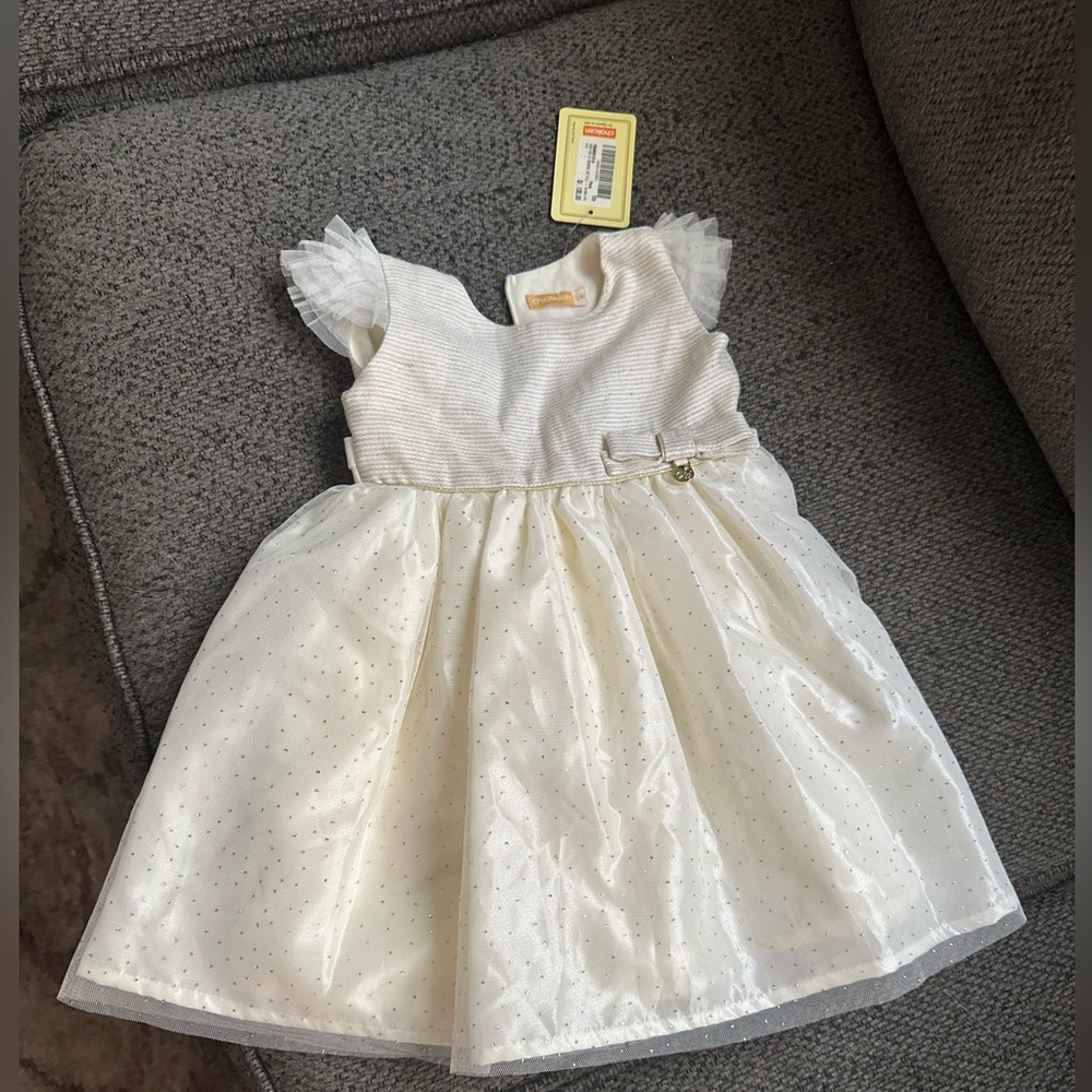 First birthday or Christmas baby girl dress
